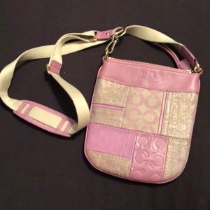 Pink Coach Crossbody